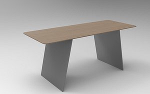 3D Losk Dining Table model