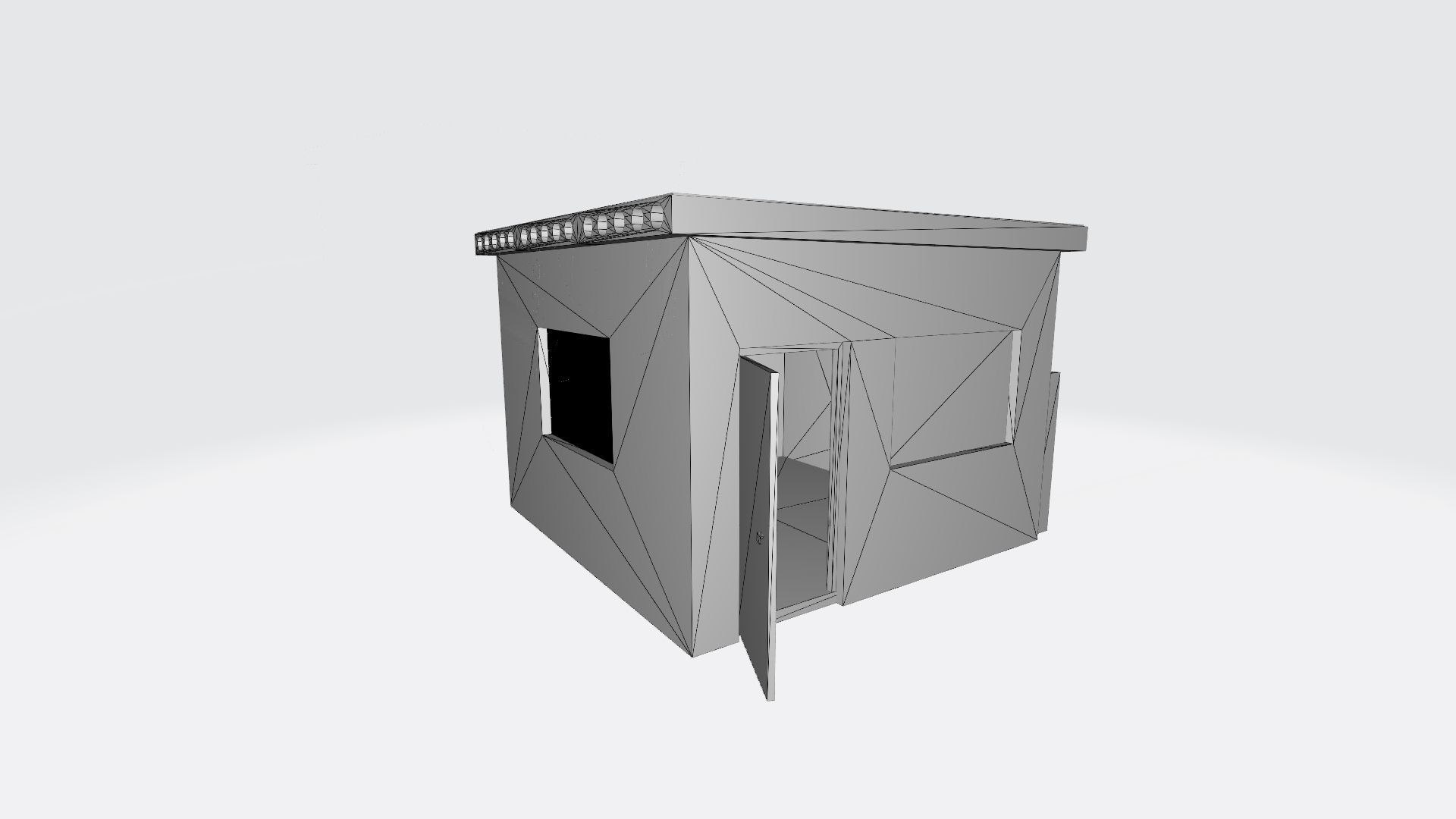 3D Old Booth Model - TurboSquid 1816442