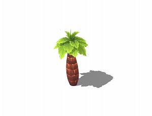 plam Low Poly 3D model