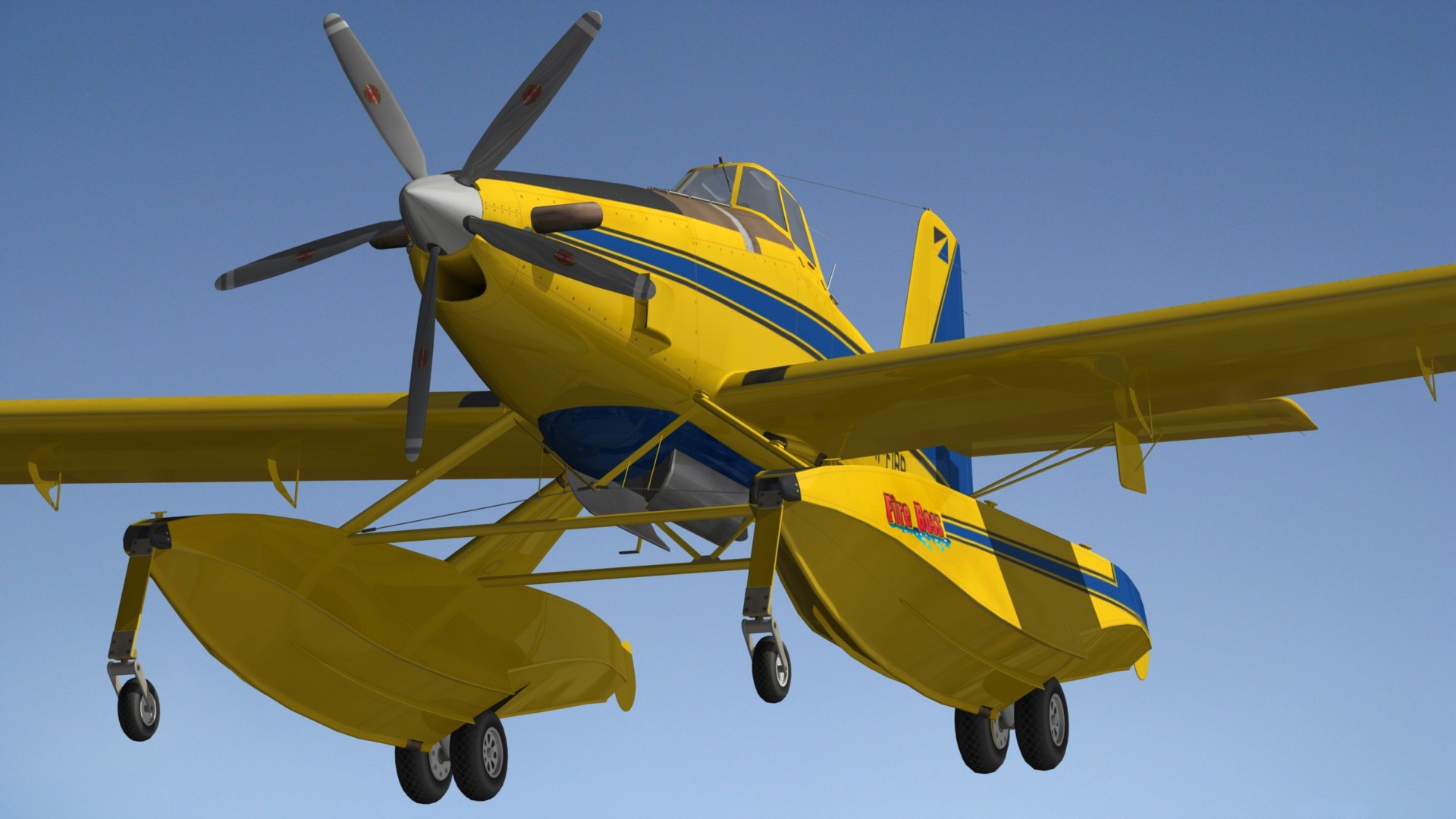 3D AT 802F Fire Boss Model - TurboSquid 1955796