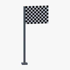 Checkered Flag model