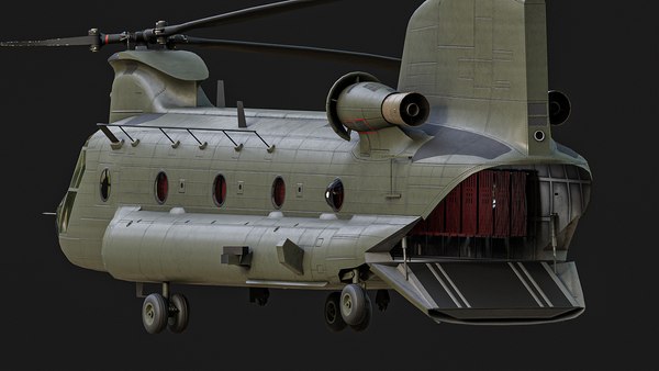 3D model chinook ch - TurboSquid 1672369