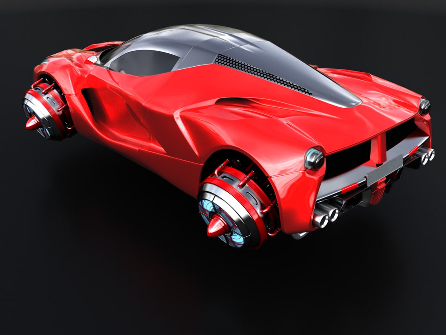 3D Hover Sport Cars Set - TurboSquid 1240278