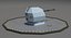 4 5-Inch Mk-8  Mod 1  Naval Gun
