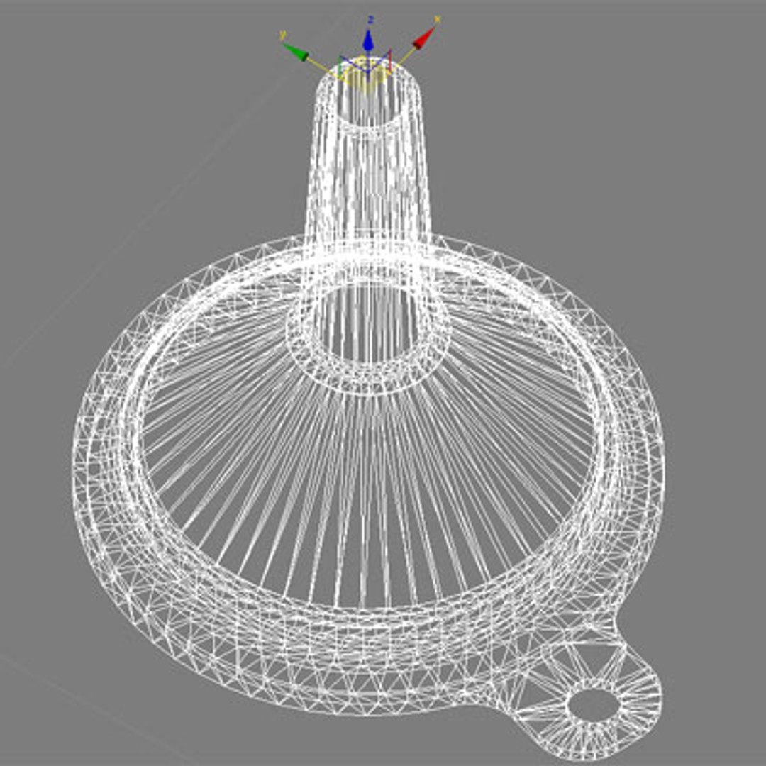 funnel 3d model