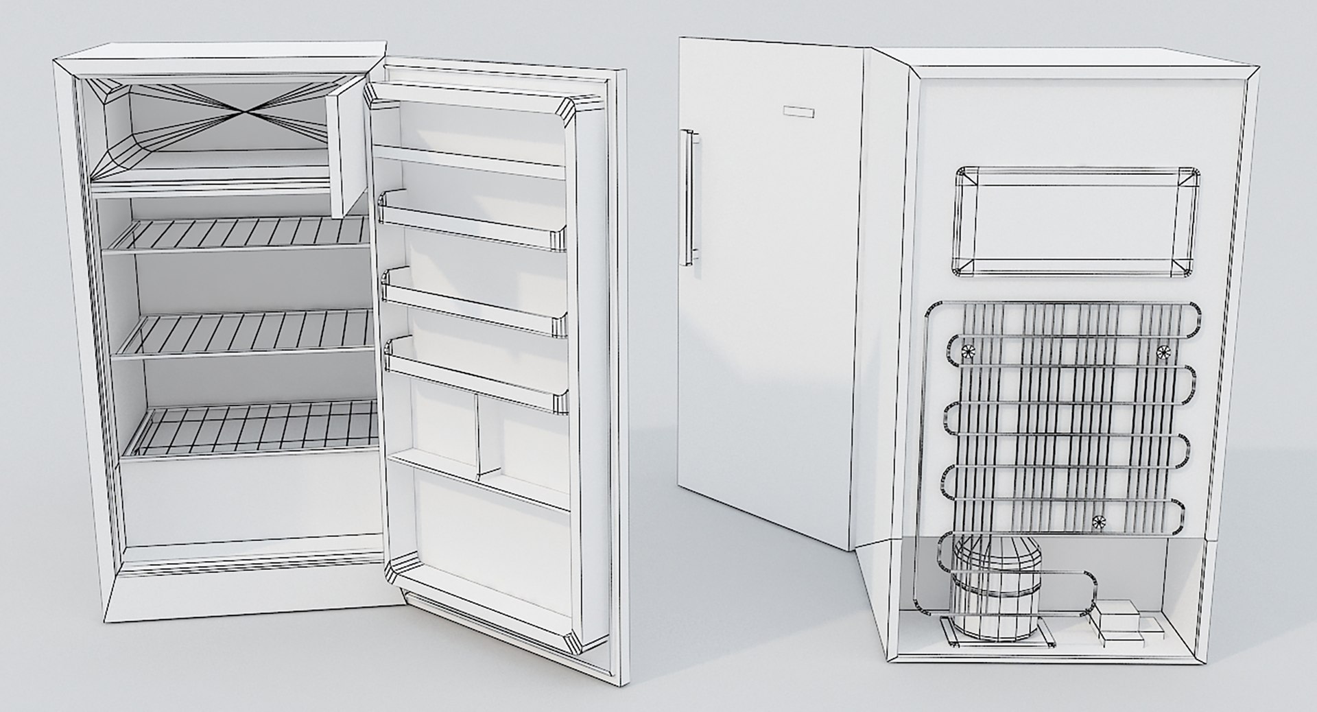 Refrigerator 3D model - TurboSquid 1763234