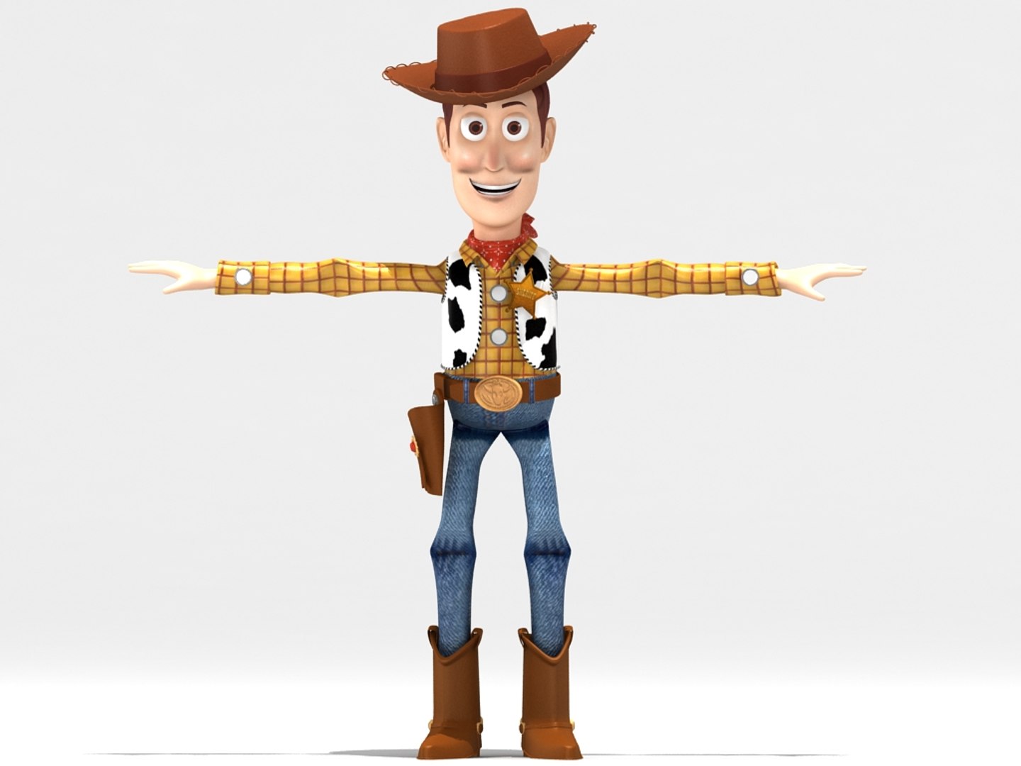 3ds max buzz lightyear woody rigged characters