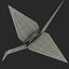 Grulla de origami