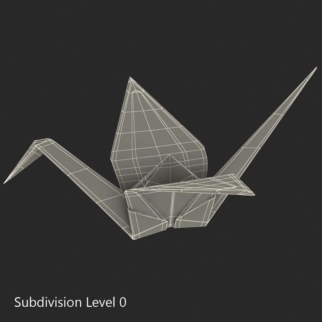 3d origami crane model https://p.turbosquid.com/ts-thumb/pi/ID339h/oYAcsjHg/origamicrane_6/jpg/1400750646/1920x1080/fit_q87/10a045a564b508f35cd5b07cbb2ae572b7ee26a2/origamicrane_6.jpg