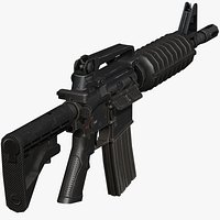 M4A1 - PBR Low Poly