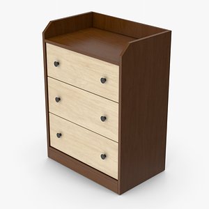 Chest Of Drawers 3D model