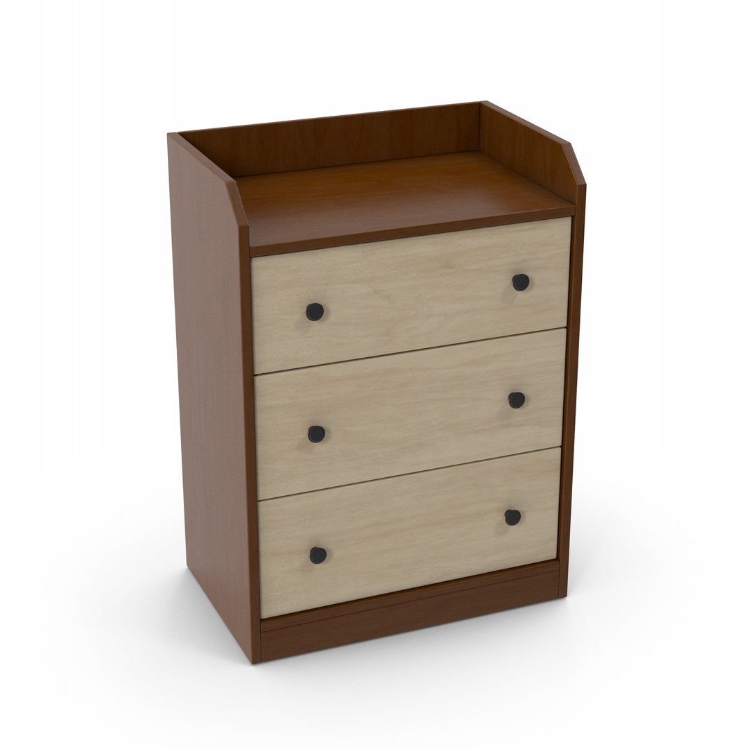 Chest Of Drawers 3D Model TurboSquid 1839685