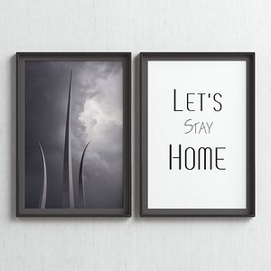 3D picture frames set