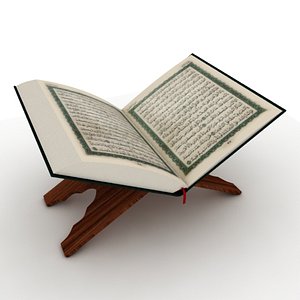 3D Quran Models | TurboSquid