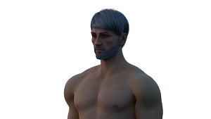 Otojohn - Photorealistic Rigged 3D model