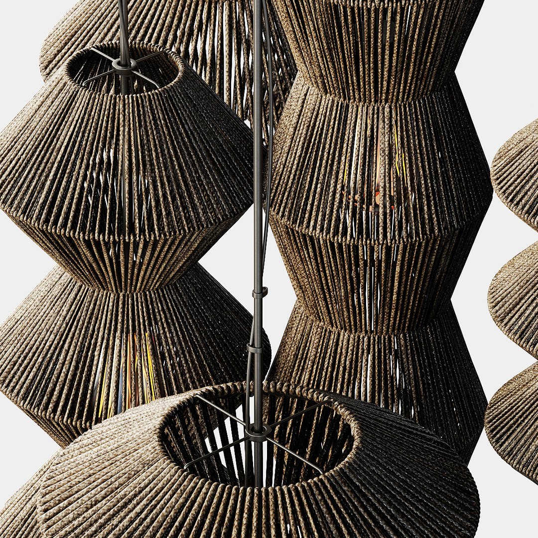 Lamp Rope ZigZag N3 3D - TurboSquid 1933067