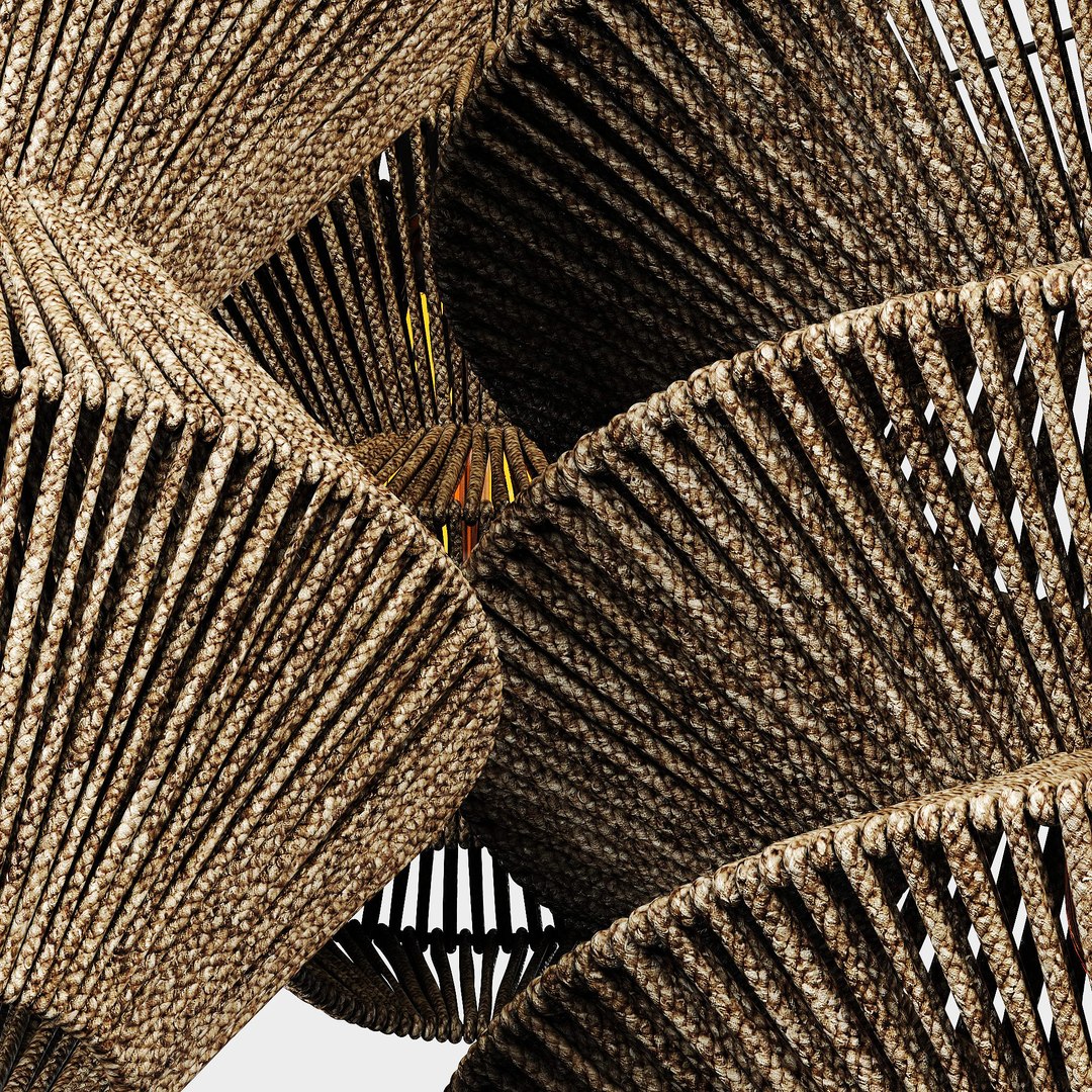 Lamp Rope ZigZag N3 3D - TurboSquid 1933067