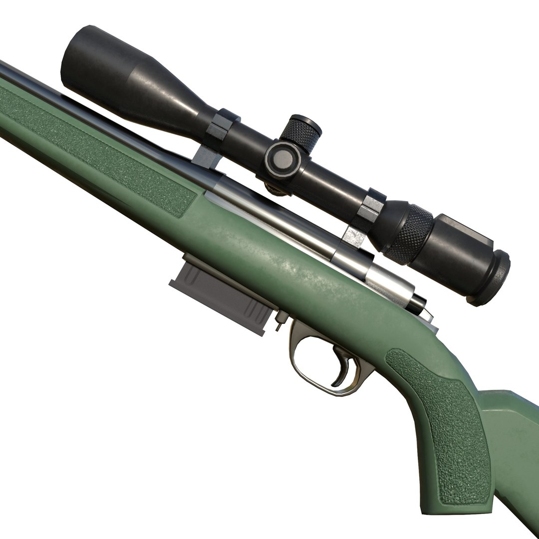 3D Model Sniper Rifle - TurboSquid 1765011