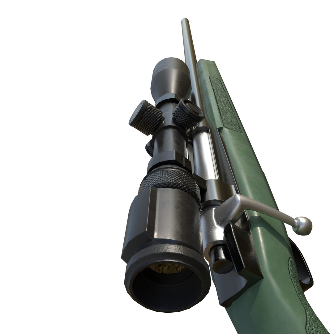 3D Model Sniper Rifle - TurboSquid 1765011