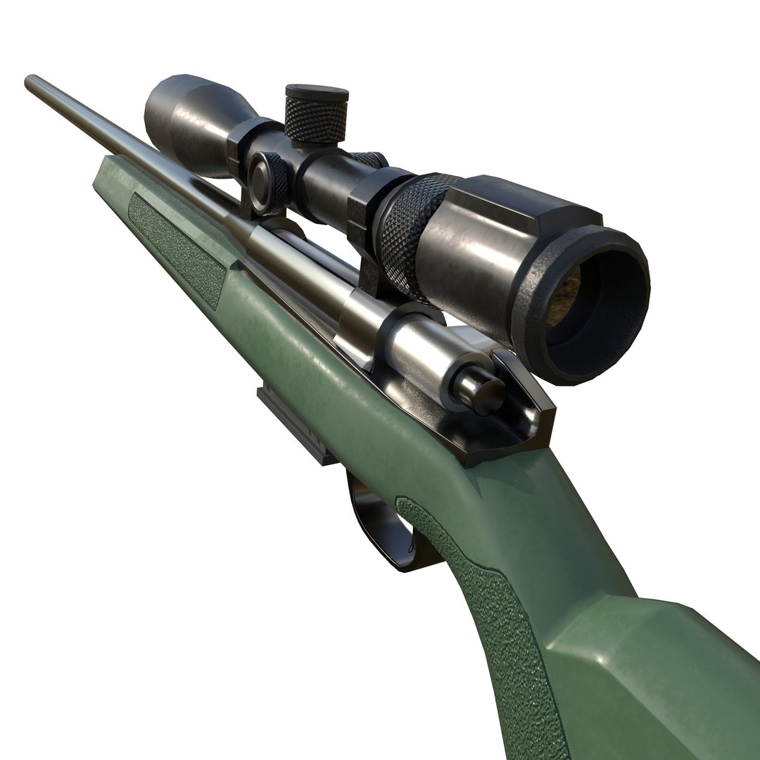 3D Model Sniper Rifle - TurboSquid 1765011