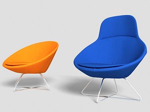 free modern chairs 3d model