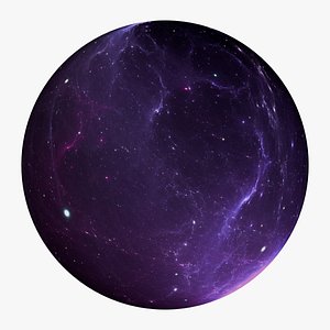 3D HDRI Panoramic Sky - 360 space nebula n3546