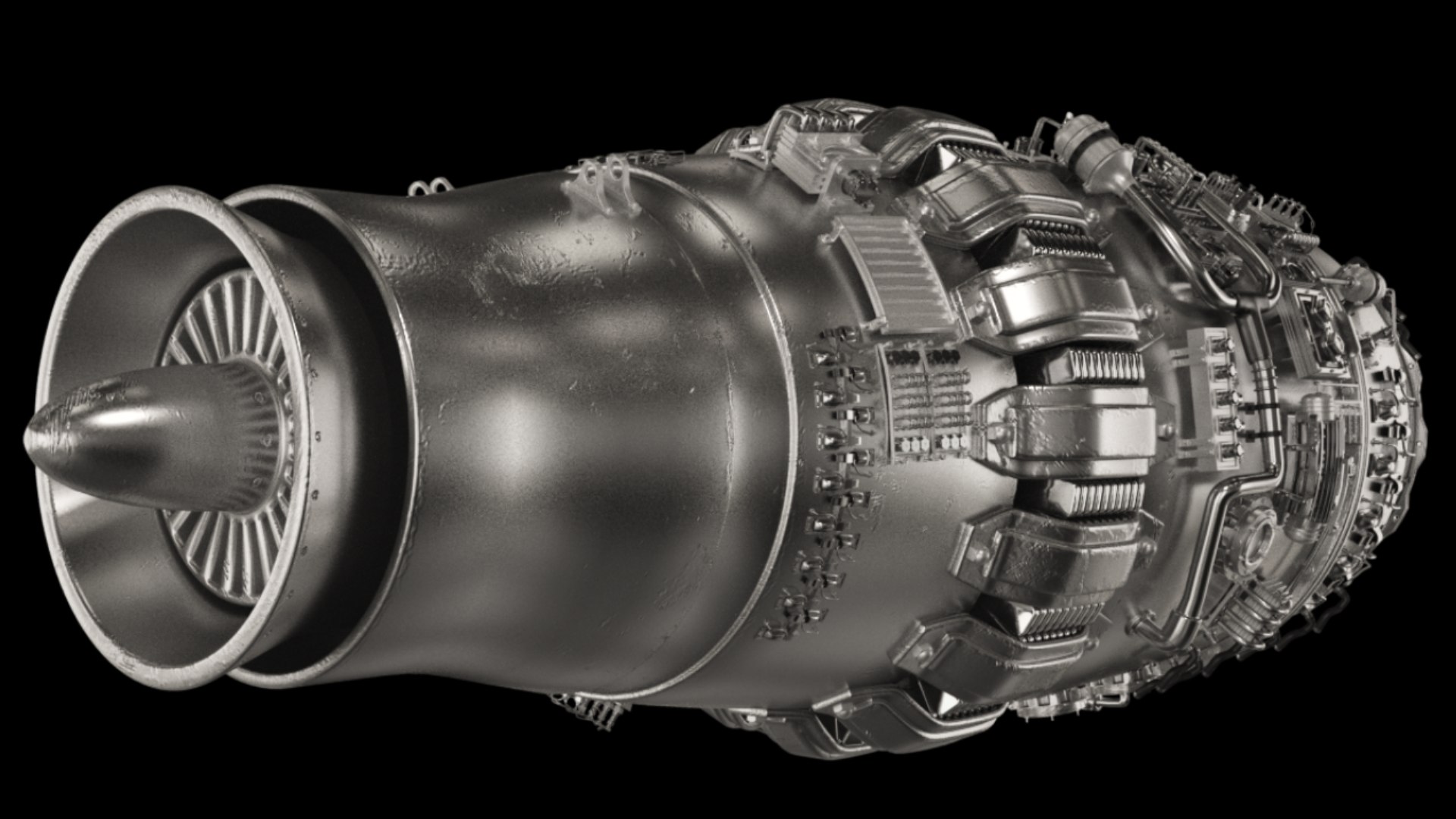 Jet Engine 3D - TurboSquid 2360335