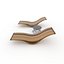 Sun Lounger 07 3D model