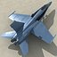 f a-18 hornet 3d model