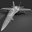 f a-18 hornet 3d model