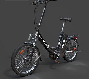3D Bici Tucano E-Bike - High-Poly Urban Mobility Asset