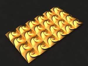 3D model chocolate mold candle