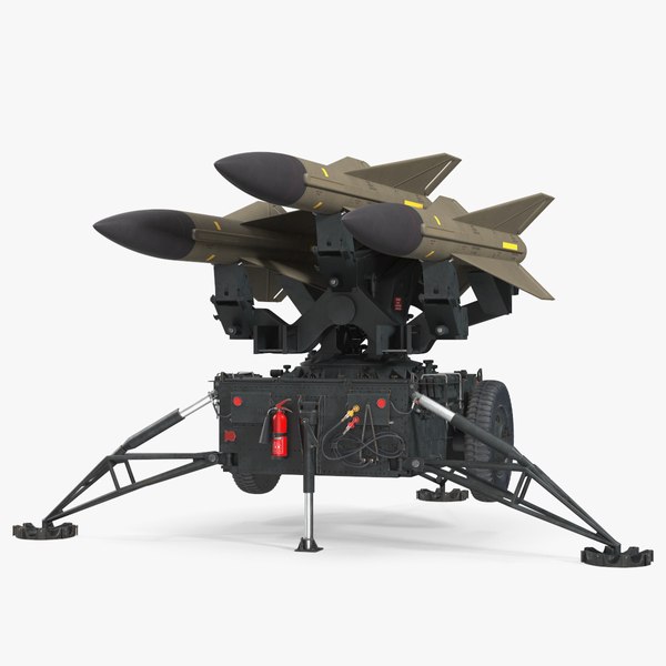modelo 3d Dark Green MIM23 HAWK Rigged - TurboSquid 2091399
