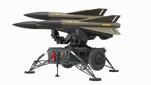 Dark Green MIM23 HAWK Rigged3Dモデル - TurboSquid 2091399