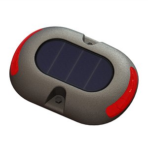 3D model solar road stud