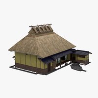 Historic Japanese Minka 1803 - Fukuzawa Residence with Interior