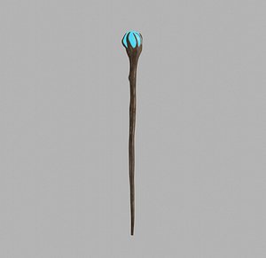 Mage Staff 3D model