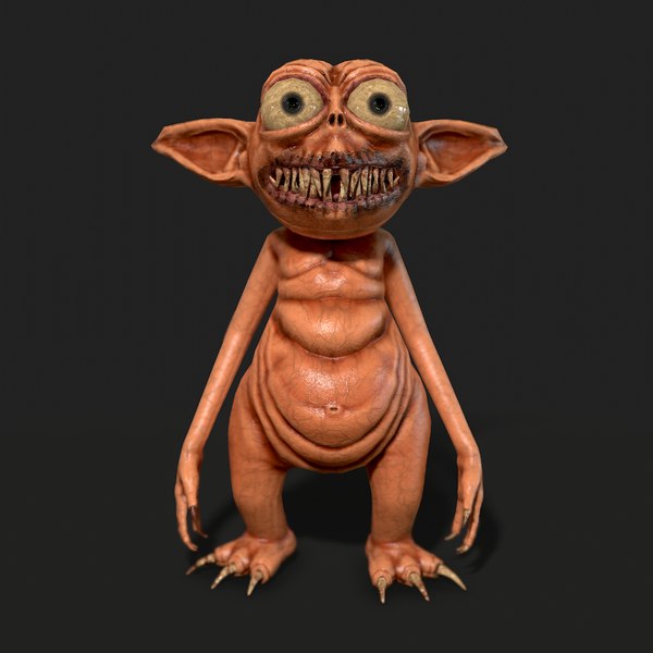 3D young imp model - TurboSquid 1527704