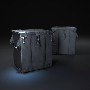 3d voyager-trunk-side-table model