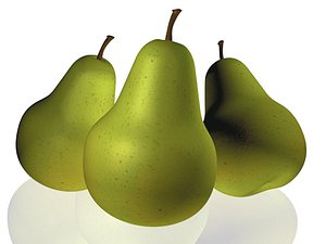cinema4d fruit pear