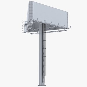 Street Billboard 3D model
