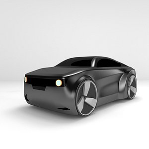 Compact concept styled muscle car 2 (exterior only)
