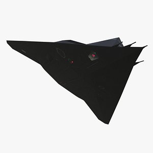 F-117 Nighthawk Stealth Aircraft in Flight