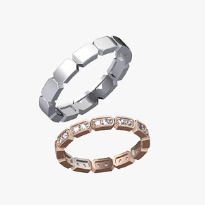 Wedding ring 32 3D model
