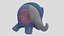 Peluche Elefante Multicolor