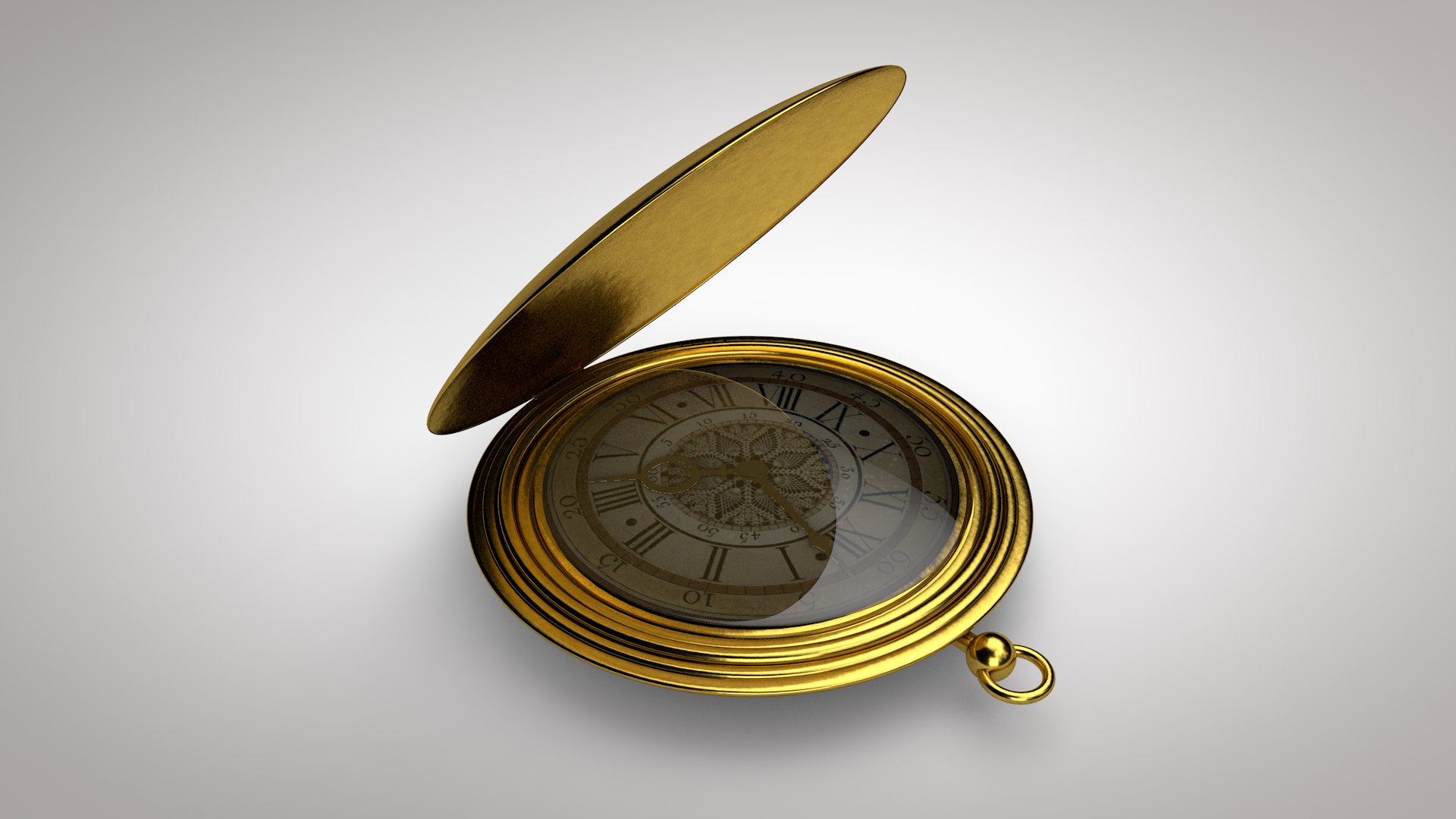 Pocket Clock 3D Model - TurboSquid 1779013