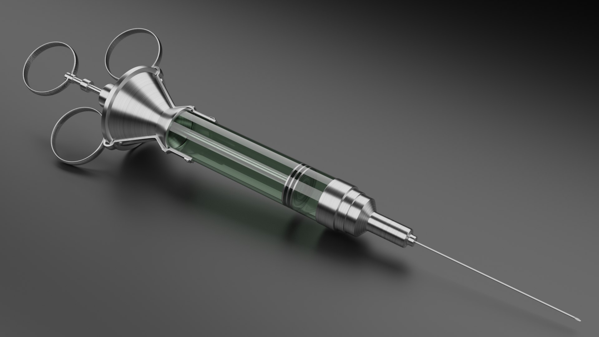Syringe modeled 3D model - TurboSquid 1470088