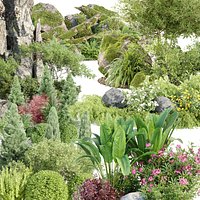 Outdoor Landscape Plants and 90 Professional Nature Models