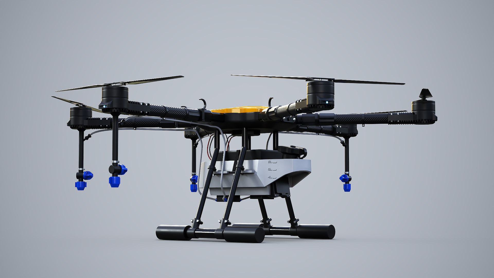 Agricultural Drone Bundle model https://p.turbosquid.com/ts-thumb/pj/Tuv5rI/Ny/fdrione_0002/png/1761123280/1920x1080/fit_q87/08d1b1319d0148bff095263b54108ac0b39d7215/fdrione_0002.jpg