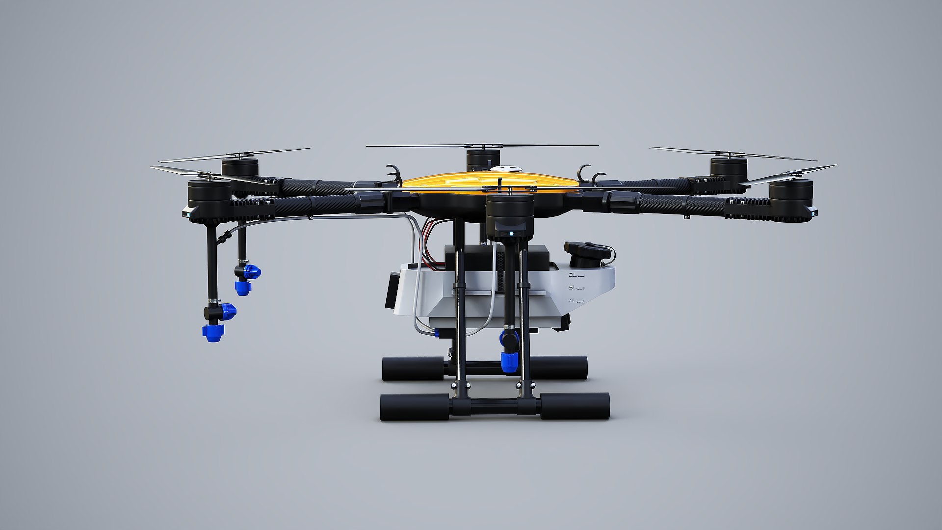 Agricultural Drone Bundle model https://p.turbosquid.com/ts-thumb/pj/Tuv5rI/ly/fdrione_0001/png/1761123292/1920x1080/fit_q87/d3ecc0615c7a356de2ff24de351a1674f7fef841/fdrione_0001.jpg